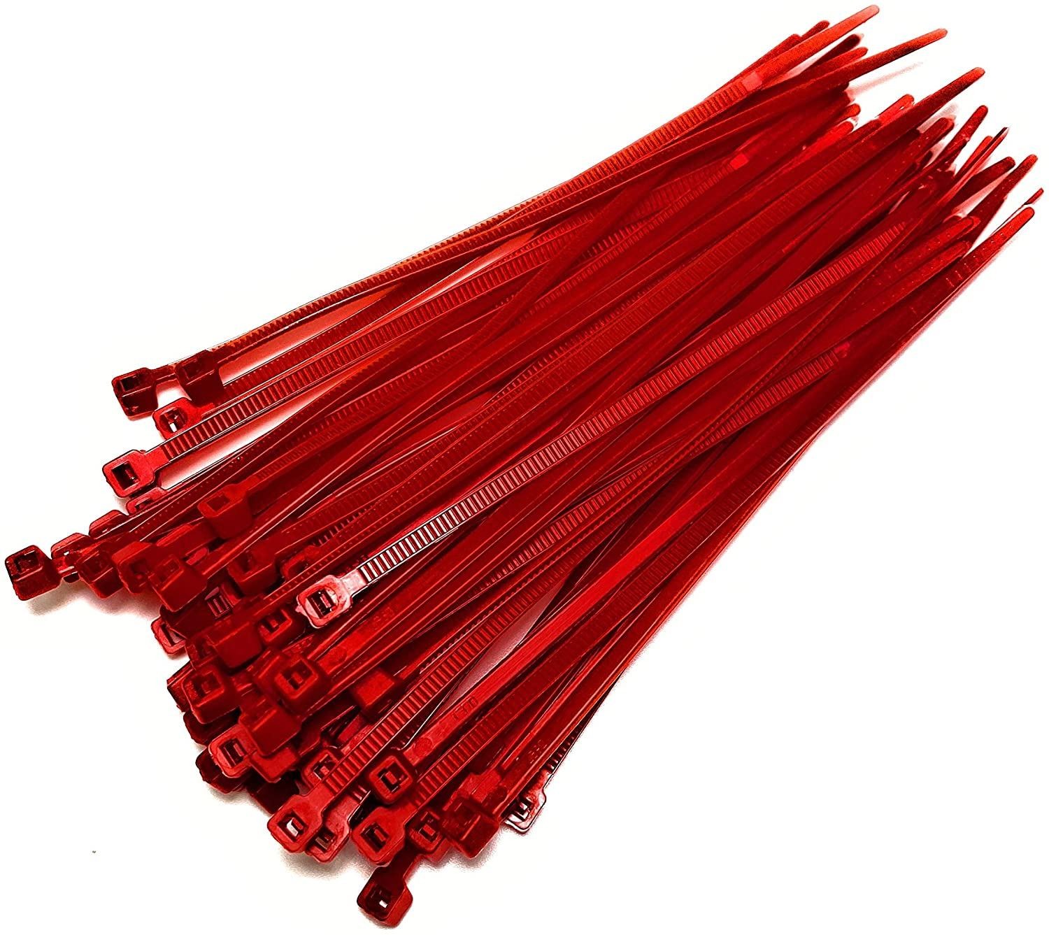 Red Nylon Cable Ties 160mm x 2.5mm Pack of 1000 Nylon Zip Ties