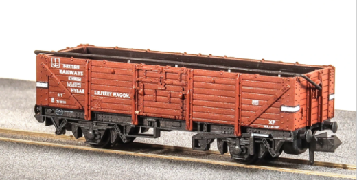 Peco Quality Line Wagon NR-10B Open Wagon 15ft BR Ferry HZGH Bauxite Gauge
