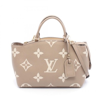 LOUIS VUITTON Petit Palais PM Crossbody Handtasche M58914 Monogram empreinte ...