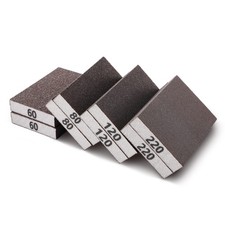 8PCS Sanding Sponge, Sanding Blocks of 60/80/120/220 Assorted Grits, Flexible