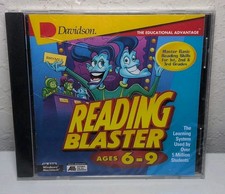 Reading & Spelling Blaster Ages 6-9 PC CD-ROM 1997 WINDOWS/POWER MAC