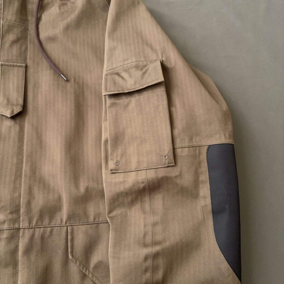 visvim NOMAD Field Jacket GORE-TEX Herringbone Elbow Patch Men's