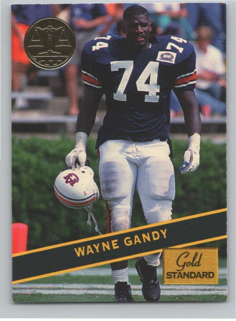 1994 Signature Rookies Gold Standard #37 Wayne Gandy Los Angeles Rams