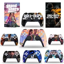 PS5 Skin Controller Accessories Cover Sticker for Slim Disk Dightal Console Full