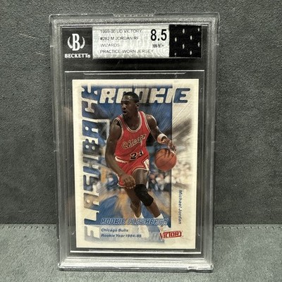 1999 Upper Deck Victory Michael Jordan #282 Practice Jersey BGS 8.5