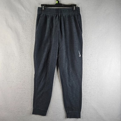 Nike Joggers Womens Small Gray Dri Fit Standard Fit Knit Basic Active