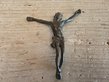 Antico Crocefisso in Bronzo dell'700