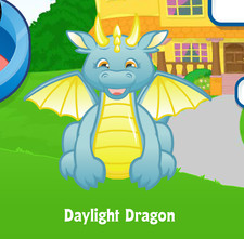 Webkinz Daylight Dragon Virtual PET Adoption Code Only Messaged Webkinz Promo
