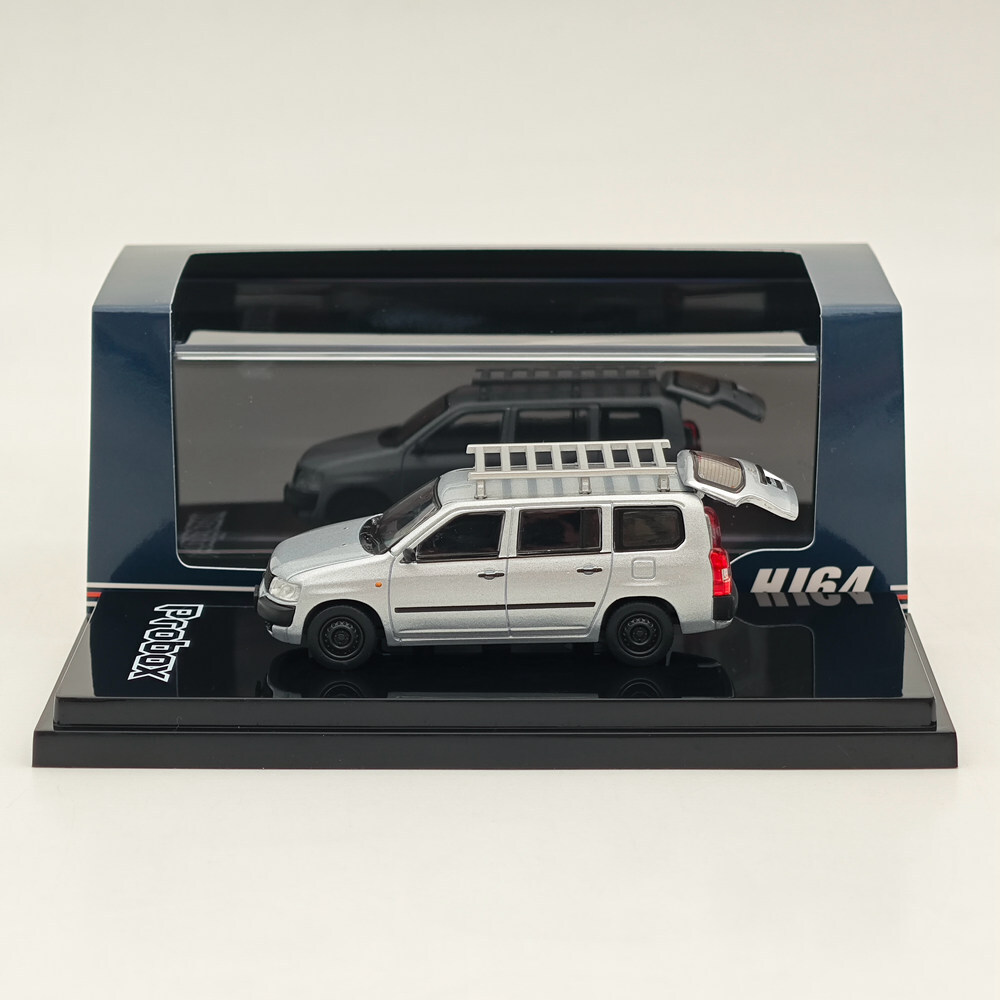 Hobby Japan 1/64 PROBOX Customized ver. w/ROOF CARRIER Silver