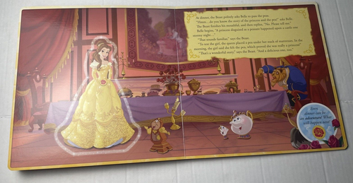 Disney Storytime with Belle - Beauty & The Beast Play-a-Sound Board Book - Picture 4 of 8