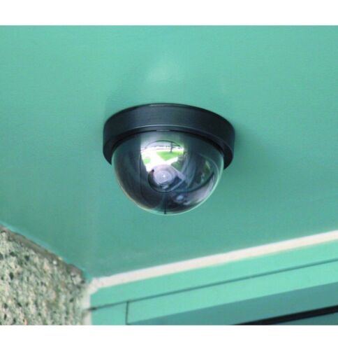1 IMITATION Dome CAMERA Flashing LED Light dummy security Surveillance System