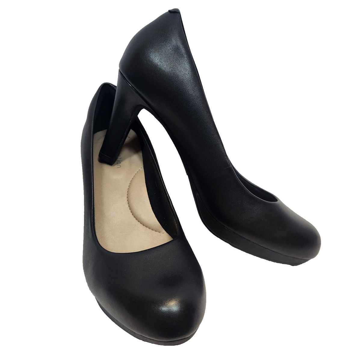Clarks Women Size 6M Adriel Viola Black Leather Platform Dress Shoes Heels Pumps | eBay Clarks Women Size 6M Adriel Viola Black Leather Platform Dress Shoes Heels Pumps | eBay