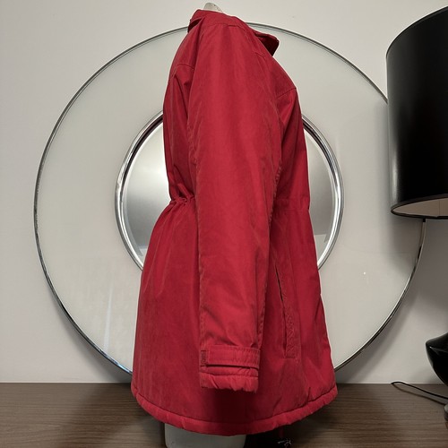 Vintage Weather Stopper By Totes Red Coat Jacket Womens LG Fall Winter - Picture 2 of 14