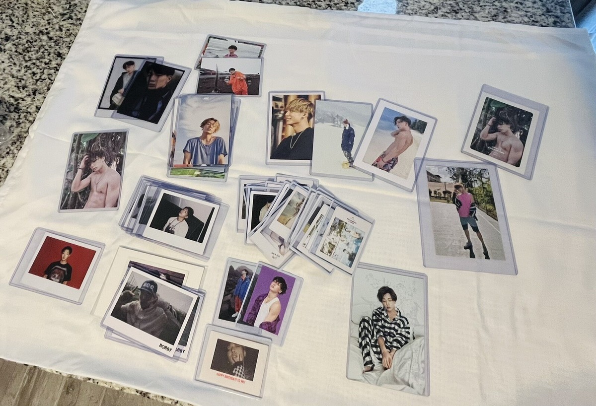 K-POP+アジア iKON - IKON Bobby official photocard set photo Pre-owned Bobby Photocards and sticker from Mix & Match