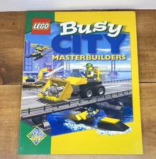 LEGO Busy City Master Builders building instruction book (Book Only) Unmarked