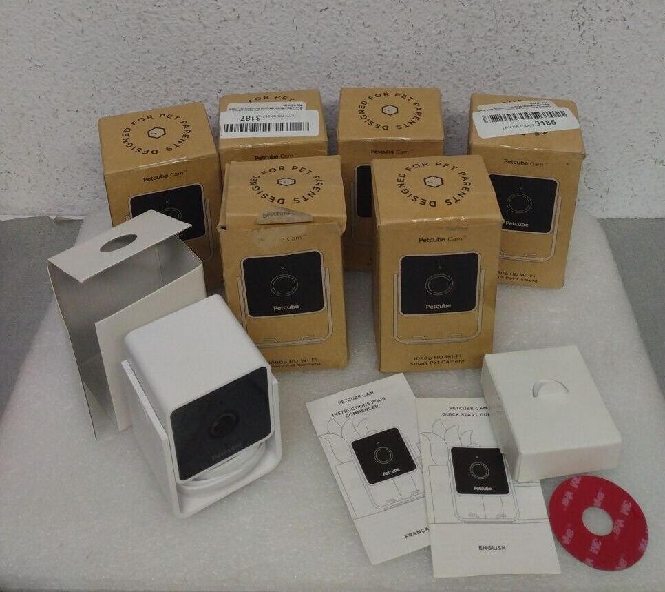 6x Petcube Cam CC10US HD WiFi Pet Camera with Night Vision & 2-Way Audio-image