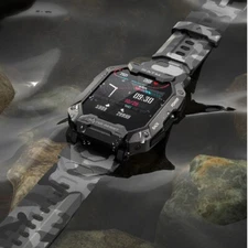 US Waterproof Smart Watch Military Tactical Men Wristwatch Sport Fitness Tracker