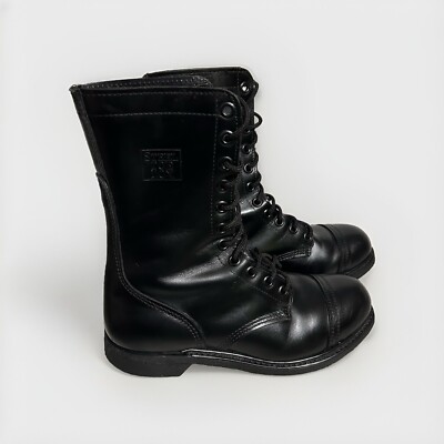 Vintage US Military Issue Combat Para-Trooper Jump Boots  display picture 3