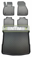 Z330127 SET Kofferraumwanne Gummifußmatten für BMW 2er Gran Tourer F46 Van Kombi