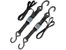 Boat Trailer Transom Cam Tie Down Straps 1" x 72" Pair   | A2