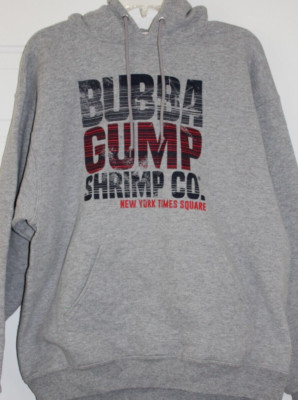 San Francisco Bubba Gump Shrimp Company Gray Hoodie - L