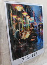 Shinefly Paint by Numbers on Colorful Canvas Acrylic Ki- Rushes Late Night Drink