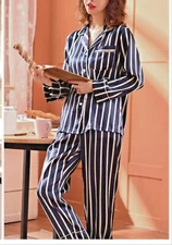 5-day DELIVERY Women Satin Silk Pajama Set Satin Pants Silky PJ Bottoms Lounge