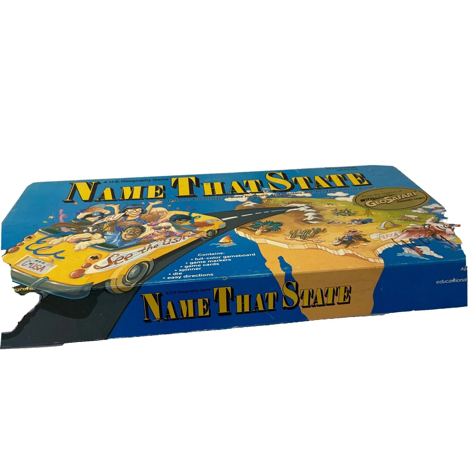 Educational Insights Maps Board Contemporary Manufacture Board & Traditional Games