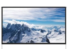 HYZ 100 inch Freestanding Projection Screen SEE NOTES