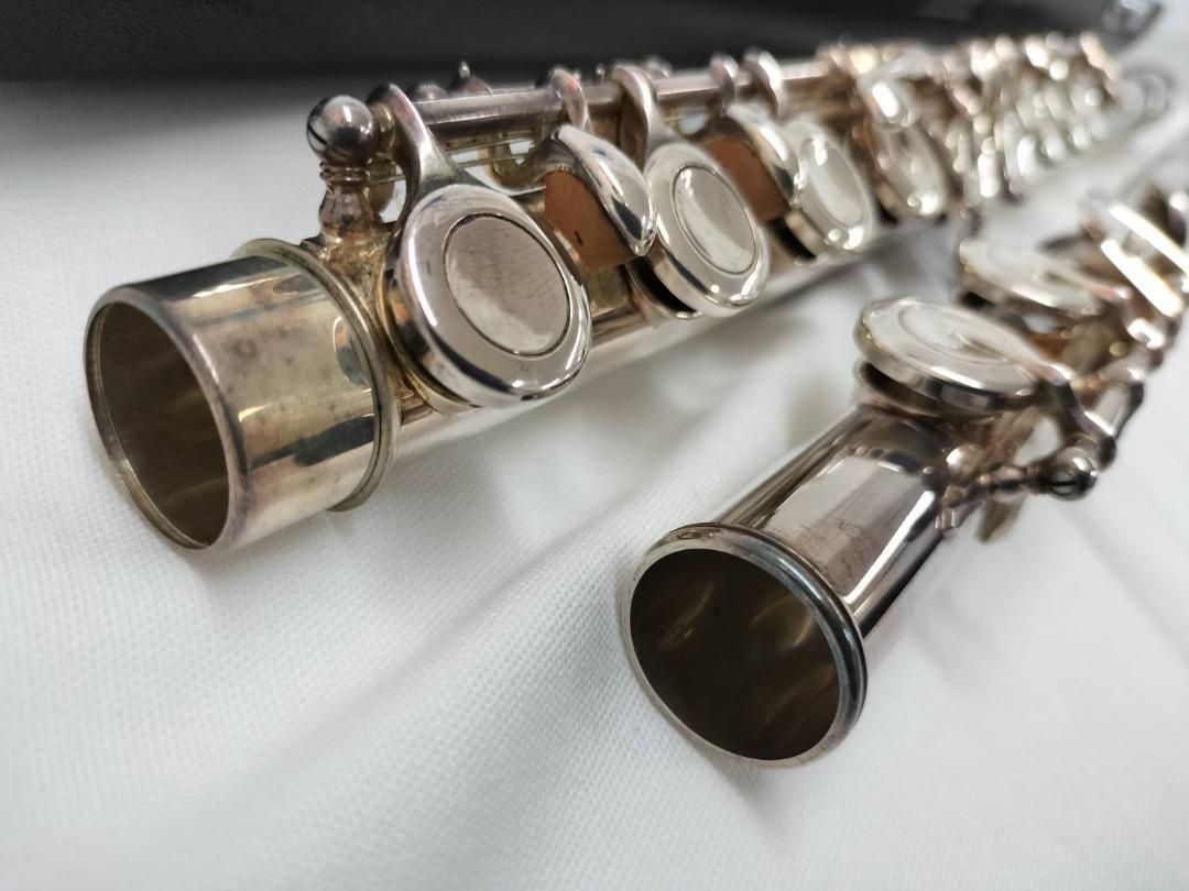 YAMAHA YFL 63 Flute All silver made Current condition | eBay YAMAHA YFL 63 Flute All silver made Current condition | eBay