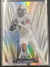 2024 Leaf Metal Football Prismatic Will Sheppard #107 Colorado