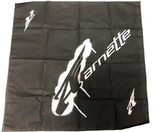 NEW Arnette Sunglasses Black Bandana Handkerchief Banner 21" x 21" Cloth Banner
