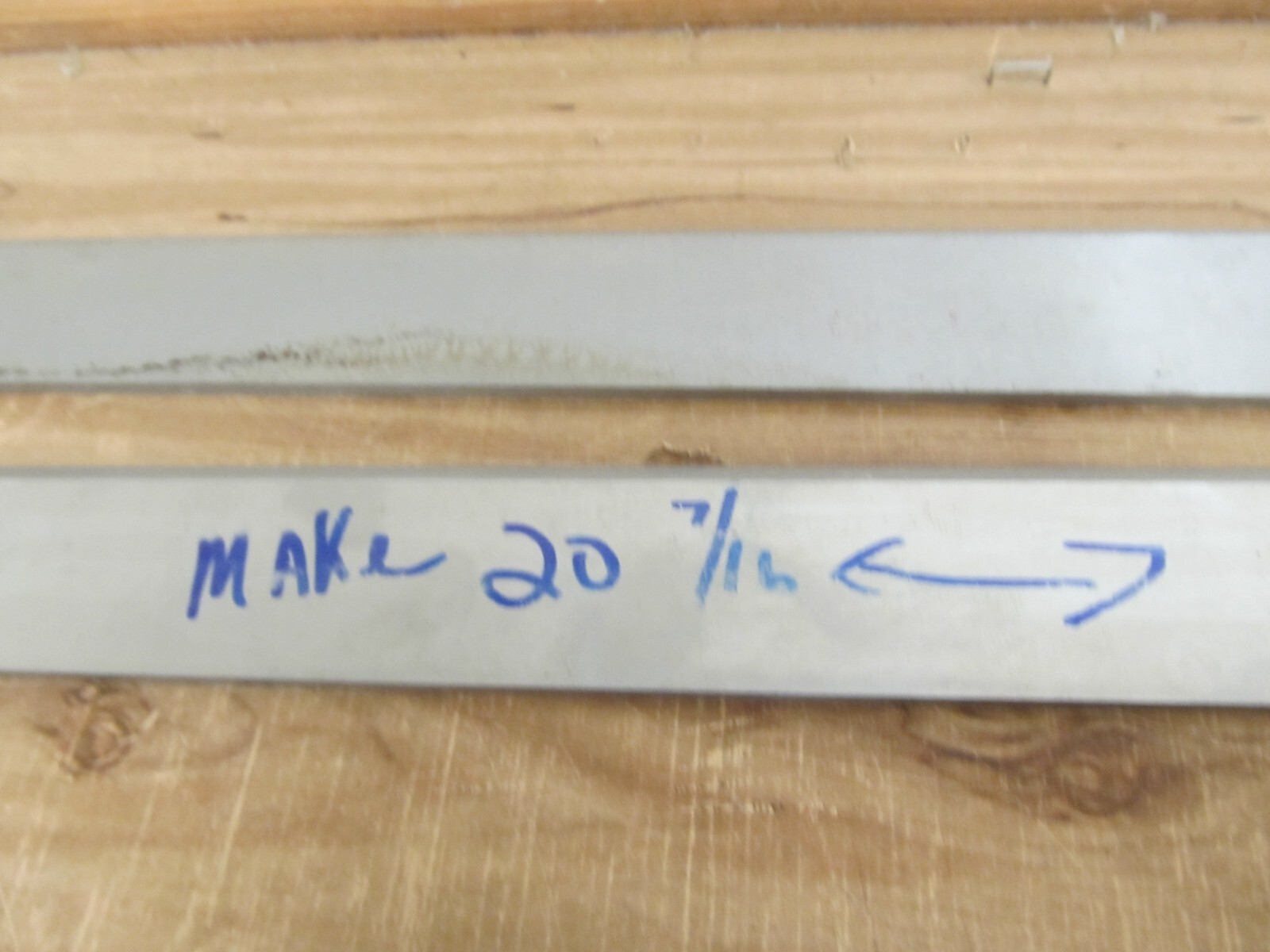 Lot of 2 PLANER KNIVES BLADES Titan KnifeSchmidt 20 1/2 30MMx1/8 *READ