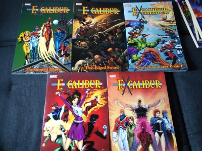 5 MARVEL US TP EXCALIBUR CLASSIC 1 2 3 4 5 NIGHTCRAWLER SHADOWCAT DAVIS CLAREMON