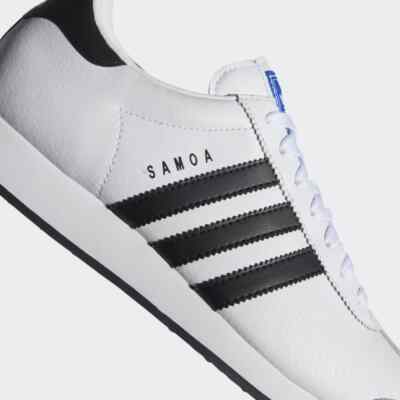 Adidas Originals Men\'s Samoa Sneakers Cloud White Black Size 10.5 675033 Shoes ADIDAS Originals Samoa Cloud White Core Black Mens Size  main image 2