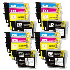 16P Printer Ink Set fits Brother LC61 MFC-J220 MFC-J265W MFC-J270W MFC-J410W