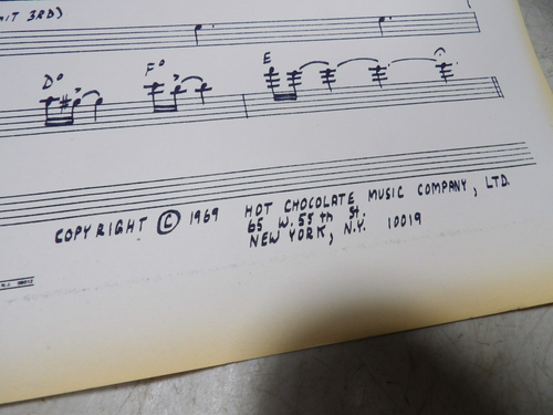 Vintage 1969 Studio Print Horrace Tapscott The Giant Is Awakened Sheet Music - Picture 3 of 3