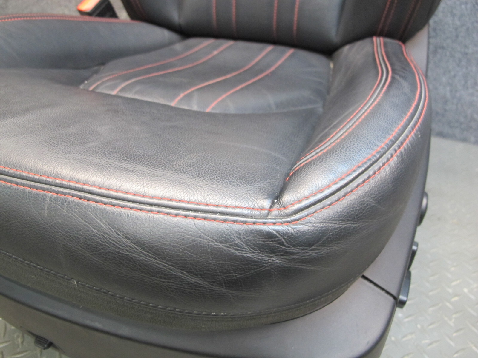 🥇14-16 MASERATI GHIBLI SQ4 FRONT & REAR LEATHER SEAT BLACK COMPLETE SET OEM