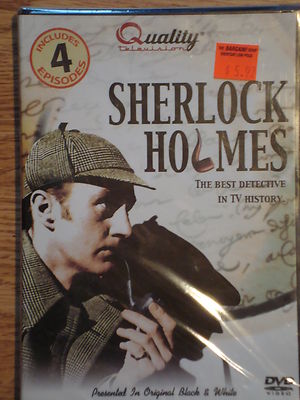 Sherlock Holmes Ronald Howard 4 Four Episodes DVD 2006 Factory Sealed