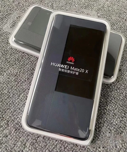 Original Luxury PU Leather Smart View Flip Cover Case For Huawei Mate20 X Phone - Picture 2 of 12