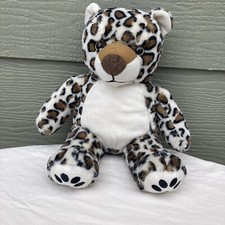 Snow Leopard Plush Stuffed Animal Cat Teddy Bear Animalands 15" Toy