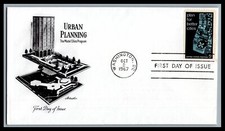 US FDC # 1333 5c Urban Planning  Artmaster  1967, 9g429