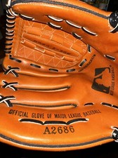 Wilson A2684, Baseball Glove Official Major League Dual Hinge,Power Snap, LHT