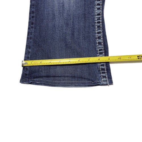 Vigoss Jeans Size 16 Inseam 27 The New York Slim Boot Embellishments flap pocket - Picture 14 of 16