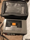 Vintage Sony TCM-131 Portable Cassette-Corder -FOR PARTS NOT WORKING