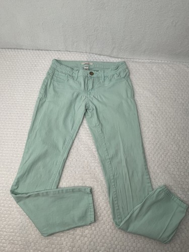 Refuge Womens Jeans 6 Turquoise Blue 