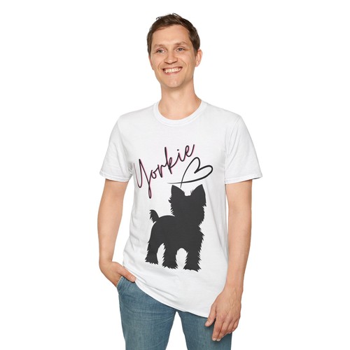 Yorkie Love Unisex Softstyle T-Shirt - Bild 16 von 25