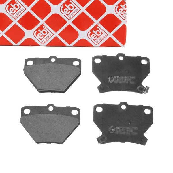 febi BremsbeläGe FüR Toyota Corolla E12 Yaris P1 P2 Celica Hinten 04466-YZZD5-image
