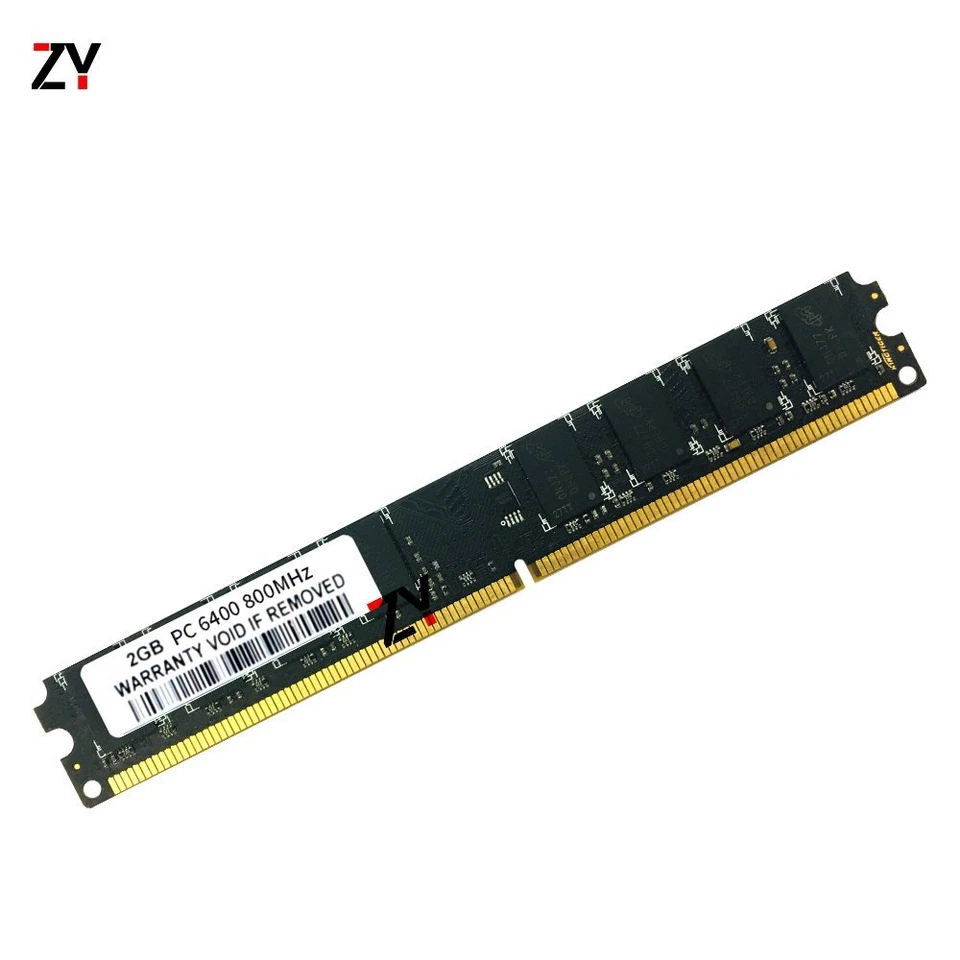 2G 2GB DDR2 PC2-6400U 800MHz 1.8V CL6 Computer Non-ECC DIMM RAM Desktop Memory - Image 4 of 4