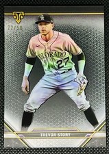 2021 Topps Triple Threads Trevor Story Onyx Parallel /50